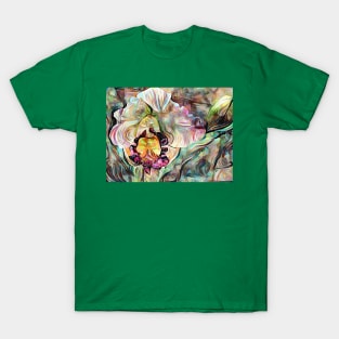 Vivid Iris Flower T-Shirt